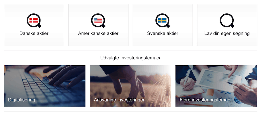 Saxoinvestor Aktier